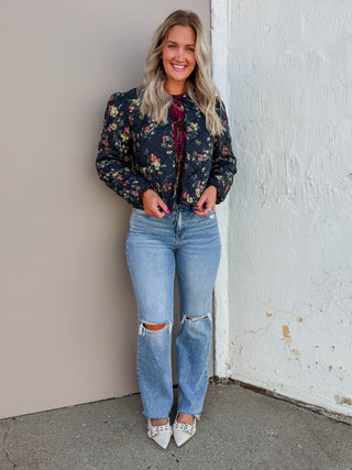 Reagan Long Sleeve Top-Wine