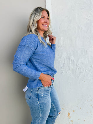 Rylie Sweater-Denim