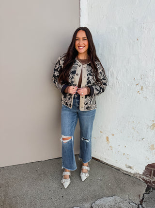 Paisley Quilted Jacket