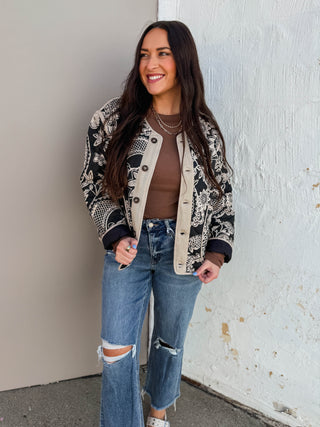 Paisley Quilted Jacket