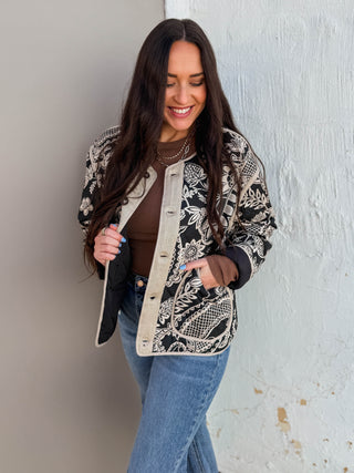 Paisley Quilted Jacket