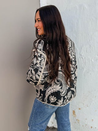 Paisley Quilted Jacket