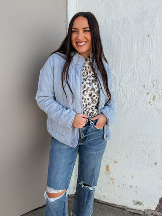 Brina Jacket-Light Denim-Thread & Supply