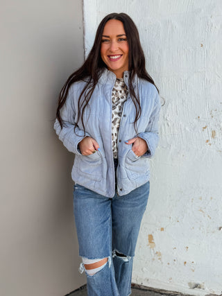 Brina Jacket-Light Denim-Thread & Supply