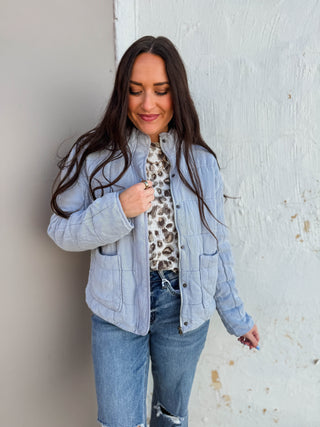 Brina Jacket-Light Denim-Thread & Supply