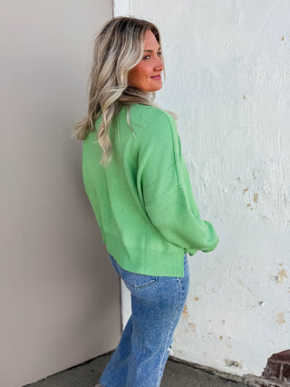 Nellie Sweater-Honeydew