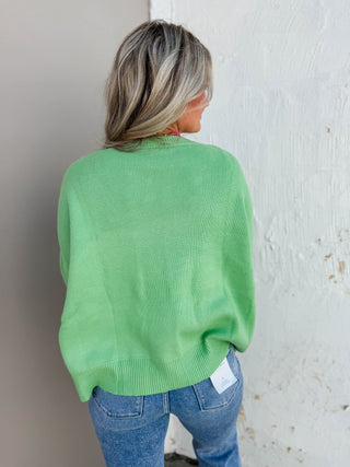 Nellie Sweater-Honeydew