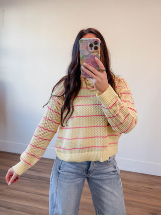 Kenna Striped Sweater