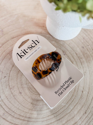 Recycled Plastic Small Flat Cloud -Tortoise