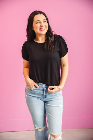 Melanie Top-Black