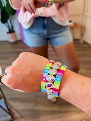 Star Of The Show Neon Colorful Stack