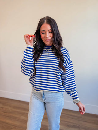 Carson Striped Sweater