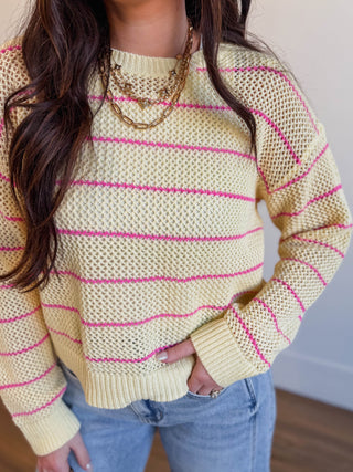 Kenna Striped Sweater