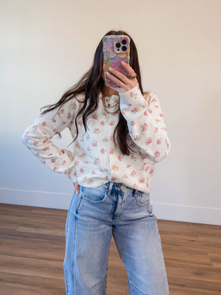 Grace Floral Cardigan