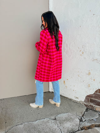 Lyla Houndstooth Jacket