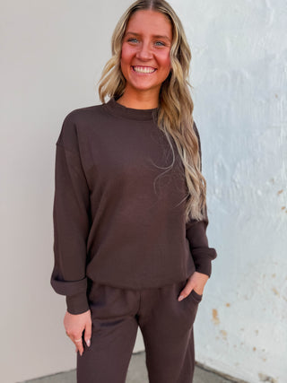 Logan Pullover-Espresso