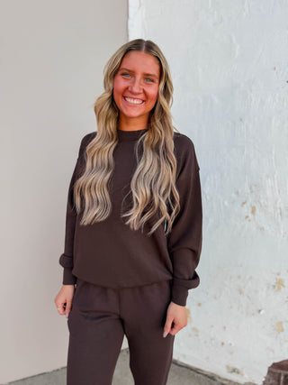 Logan Pullover-Espresso