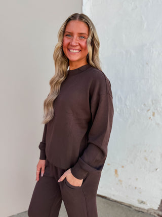 Logan Pullover-Espresso
