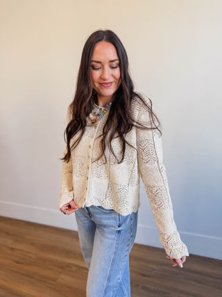 Val Crochet Cardigan