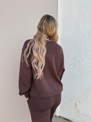 Logan Pullover-Espresso