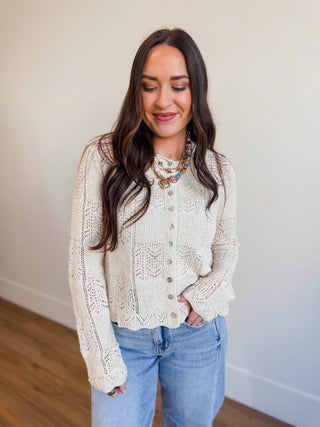 Val Crochet Cardigan