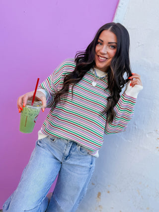 Emily Striped Sweater