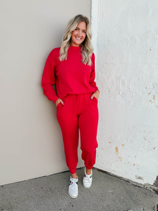 Logan Joggers-Red
