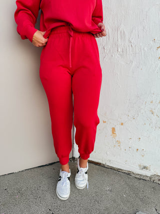 Logan Joggers-Red