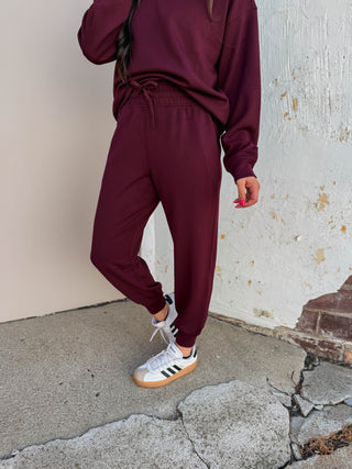 Logan Joggers-Plum