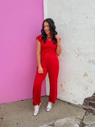 Comfort Club Set-Red