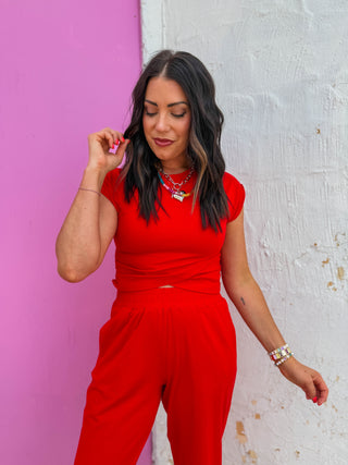 Comfort Club Set-Red