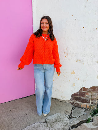 Addie Cardigan-Sunset