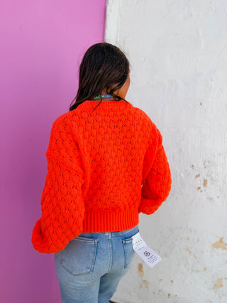 Addie Cardigan-Sunset