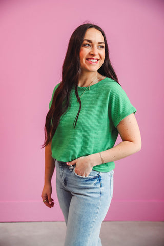 Kendra Top-Green