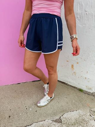 Everyday Move Active Shorts-Navy