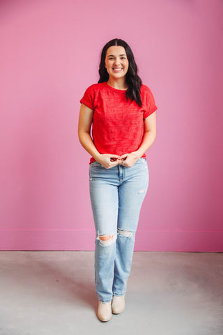 Kendra Top-Red