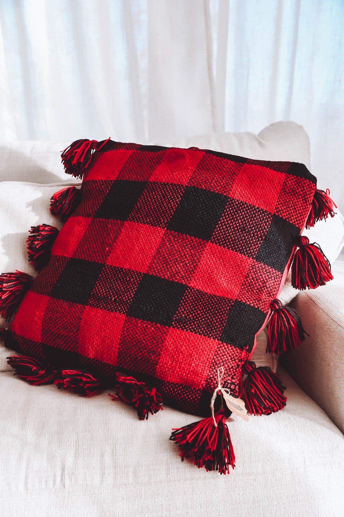Red Buffalo Plaid Pillow