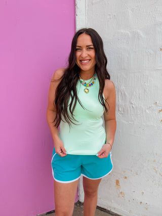 On The Move Tank-Mint