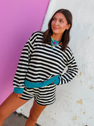 Ollie Striped Lounge Set