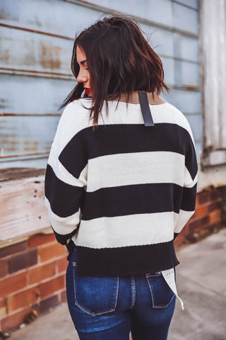 Masyn Striped Sweater