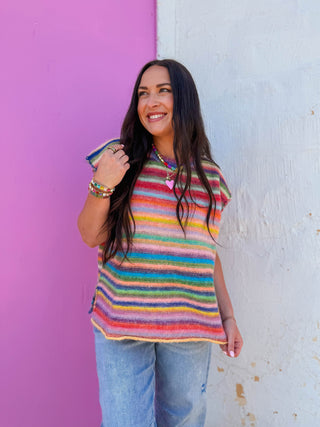 Chasing Rainbows Sweater Vest