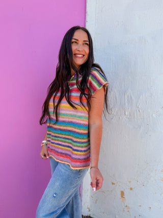 Chasing Rainbows Sweater Vest