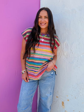 Chasing Rainbows Sweater Vest