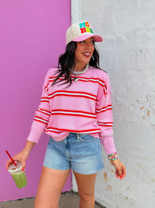 Cassie Striped Sweater