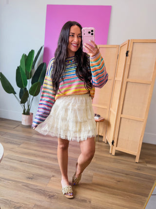 Willa Lace Mini Skirt