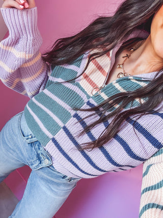 Sammy Color Block Sweater