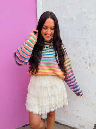 Willa Lace Mini Skirt