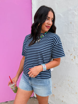 Claire Striped Tee
