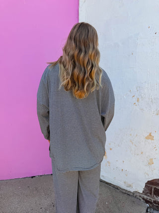 Stay Awhile Striped Top
