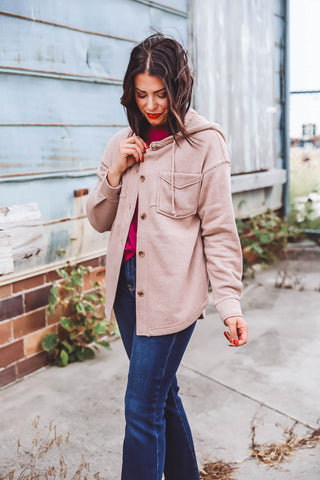 Shyla Jacket-Clove Heather-Thread & Supply